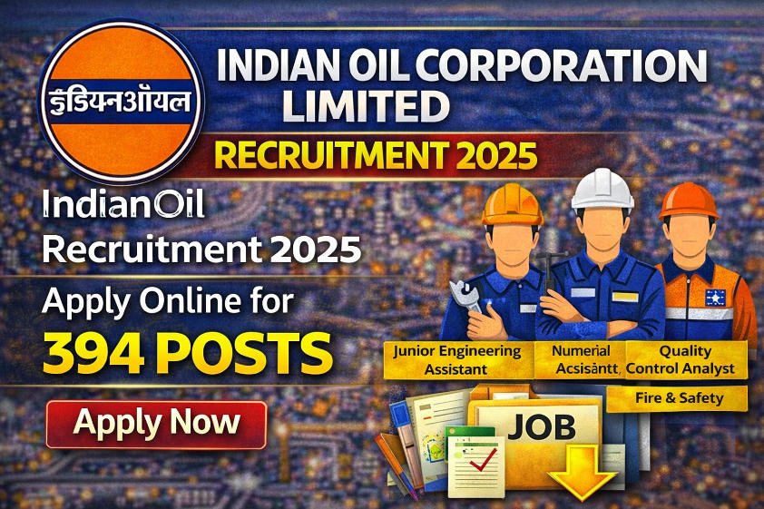 Indian Oil Corporation Limited Recruitment 2025 Apply Online For Multiple Posts