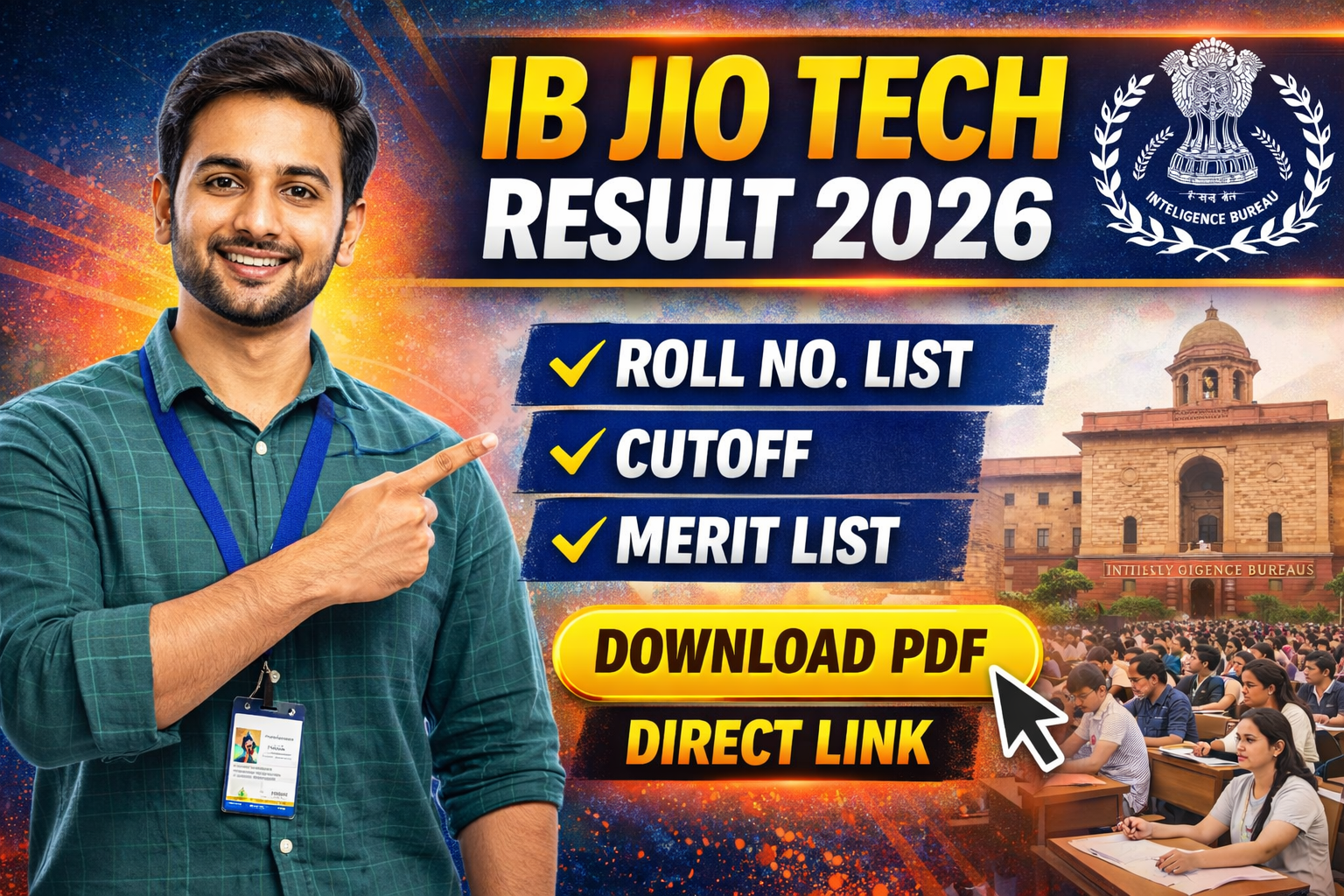 IB JIO Tech Tier-1 Result 2026